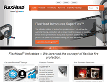 Tablet Screenshot of flexhead.com